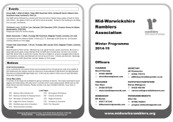 Printable copy of the Winter 14-15 programme