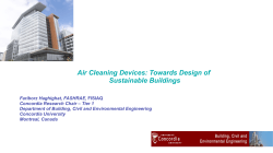 Air Cleaning Devices: Towards Design of Sustainable