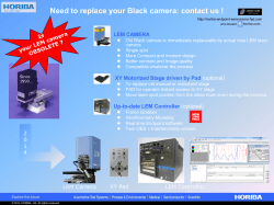 Need to replace your Black camera - horiba-endpoint-semi-mems