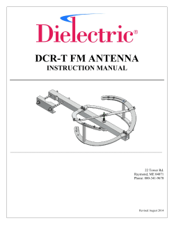DCR-T FM ANTENNA