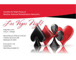 2014 Las Vegas Night Invitation - Email