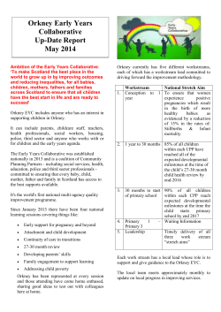 Early Years Collaborative Newsletter