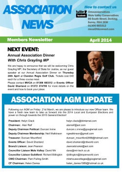 April 2014 Newsletter - Mole Valley | Conservatives