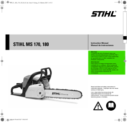 STIHL MS 170, 180