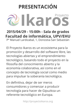 Descargar PDF - Proyecto Ikaros