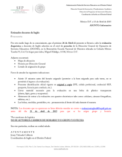 Informativo Evaluaci&oacute;n Diagn&oacute;stica Docentes en Servicio