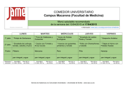 ficha tecnica menu saludable Macarena semana del 13-04