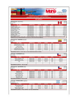 itinerarios en PDF