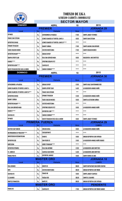 J-29 ( Y 19 DE ABRIL 2015).xlsx - liga de futbol de tehuacan ac