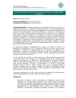 DIPLOMATURA EN RESPONSABILIDAD SOCIAL EMPRESARIA (3