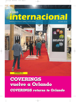COVERINGS vuelve a Orlando COVERINGS