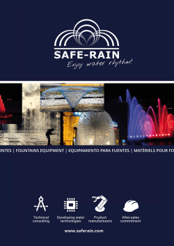 fuentes ornamentales - Safe-Rain