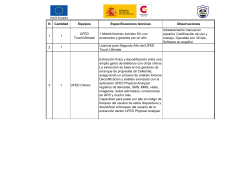 licitacion pública nº 05-2015 especificaciones tecnicas equipos