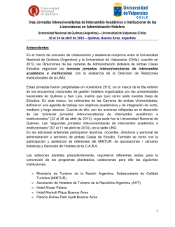 programa - Universidad Nacional de Quilmes