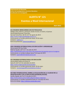 Alerta 121 - Blog PUCP - Pontificia Universidad Cat&oacute;lica del Per&uacute;