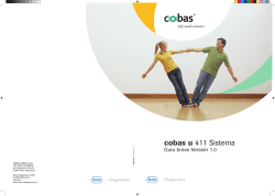 Gu&iacute;a Breve Cobas U 411 Sistema