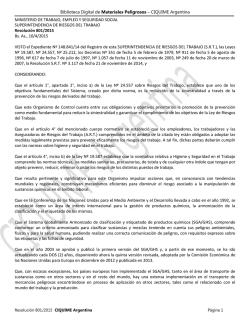 Resoluci&oacute;n N&deg; 801/2015