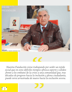 Informe Anual FSG 2011 - Fundaci&oacute;n Secretariado Gitano