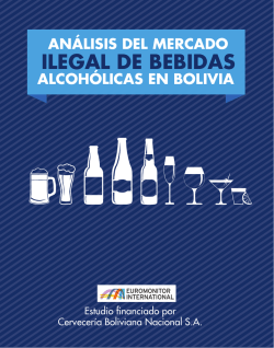 ILEGAL DE BEBIDAS - Euromonitor International