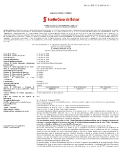 SPX507R DV001 - Comisión Nacional Bancaria y de Valores