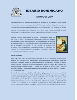 IDEARIO DOMINICANO