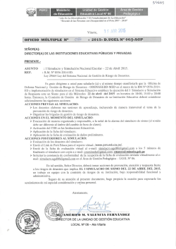 Resolución Viceministerial N° 009-2015-MINEDU - UGEL-06