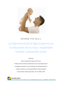 Informe - The Family Watch
