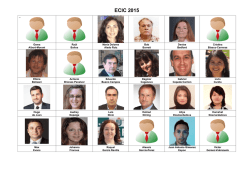ECIC 2015 - Academic Conferences Limited