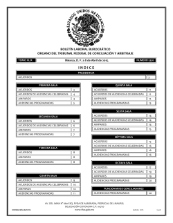 8 - Tribunal Federal de Conciliación y Arbitraje