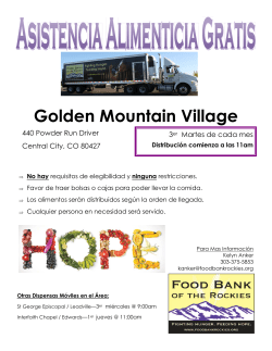 Golden Mountain Village 2015 Spanish