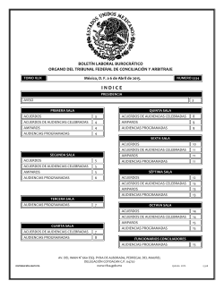 6 - Tribunal Federal de Conciliación y Arbitraje