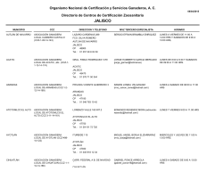 jalisco - Organismo Nacional de Certificación y Servicios Ganaderos