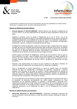 Boletín Derecho Ambiental N° 59 (923865).DOC