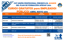CURSOS GRATUITOS para EMPLEADOS
