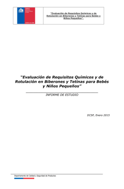 Informe Estudio Mamaderas