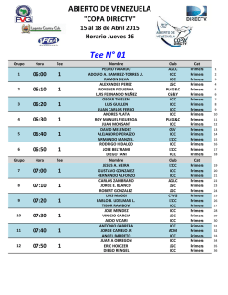 Pof, Campeonato, 1ra, 3ra y Damas Camp.