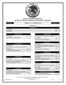 7 - Tribunal Federal de Conciliación y Arbitraje