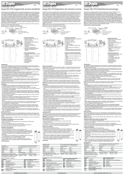 Instrucciones de uso / RO 270