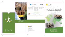Alta Dirección en Gestión y Liderazgo Estratégico