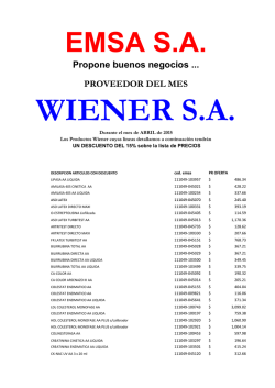 EMSA S.A.