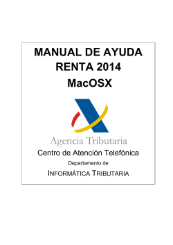 MANUAL DE AYUDA RENTA 2014 MacOSX