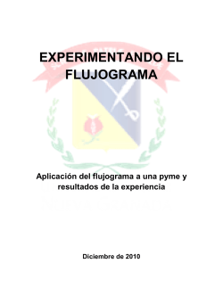 experimentando el flujograma - Universidad Militar Nueva Granada