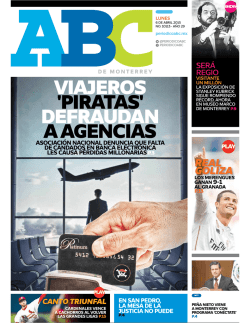 Descargar la versión impresa - Periódico ABC de Monterrey
