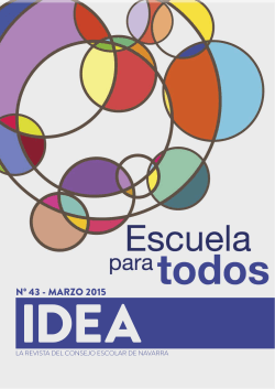 Idea 43 - Consejo Escolar de Navarra