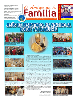 jes&uacute;s ha resucitado, ha vencido al dolor ya la muerte