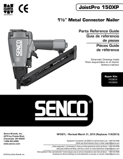 JoistPro 150XP 1&frac12;" Metal Connector Nailer