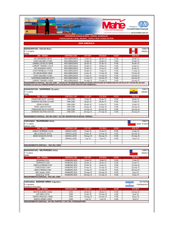 itinerarios en PDF