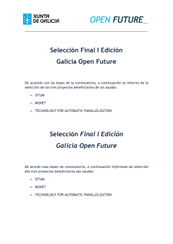 Resolución definitiva I Edición Galicia Open Future