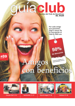 beneficio 20% - Club El País
