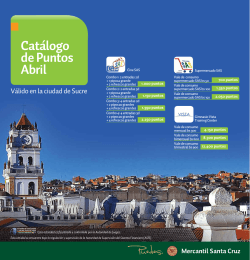 Catálogo Digital - Banco Mercantil Santa Cruz